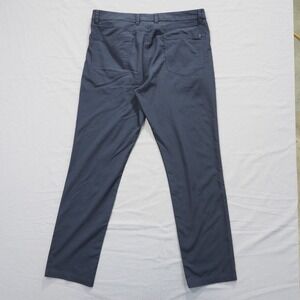tasc Pants Mens 36x34 Blue Tailored Performance Trouser Bamboo Blend Casual